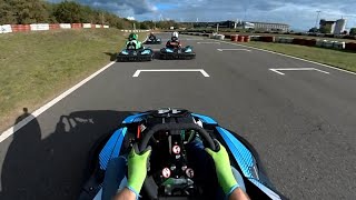 Kartbahn Lüneburg 5102024  2x Rennen BlackSheepRacing™ wwwkarthornetsde 360° Insta360 ONE RS [upl. by Skiba]