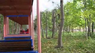 Park Train LiliputBahn Wien Prater Vienna Full 2010 POV Onride [upl. by Einahpts]