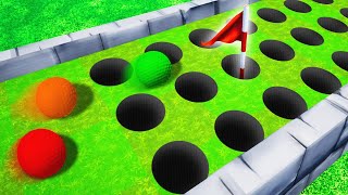 99 IMPOSSIBLE TO HIT THE RIGHT HOLE Golf It [upl. by Ellehsar48]