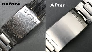 Watch Clasp Scratch Removal [upl. by Yvor]