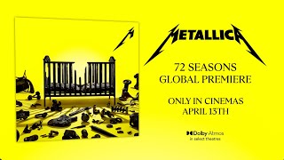 Metallica 72 Seasons  Global Premiere Official Trailer [upl. by Ancalin204]