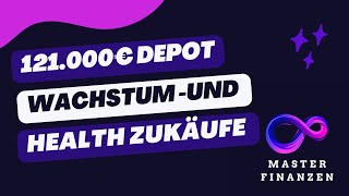 121000 € Depot  Neue Wachstumsaktien ergänzen die DividendenETFs [upl. by Alex]