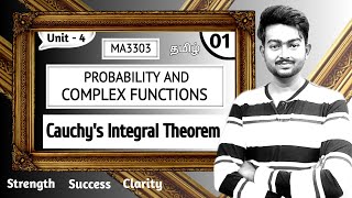 State and Prove Cauchys integral theorem in Tamil  Probability and Complex Functions in Tamil [upl. by Adle]