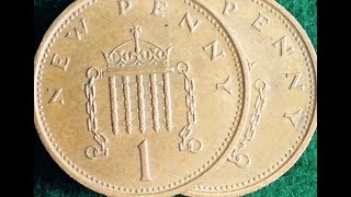 1971 amp 1973 New Penny From United Kingdom UK Not Rare [upl. by Delbert]