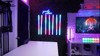 Govee Glide RGBIC Music Wall Lights Review [upl. by Nilyarg606]