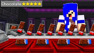 fiz uma fabrica de chocolate no Minecraft Tycoon [upl. by Trinia]