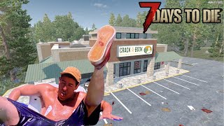 Cracking Skulls in the CrackABook 7 Days to Die Vanilla Baby Day 11 [upl. by Massiw]