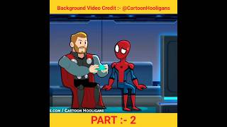 Spiderman Best Actor 😝Part 2 shorts spiderman cartoon [upl. by Anesuza]