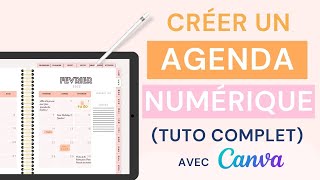 Créer son agenda numérique gratuitement pour Android ou Apple planner numérique [upl. by Aicilana]