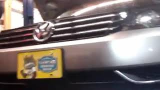 VW Passat parking light bulb replace [upl. by Evalyn]