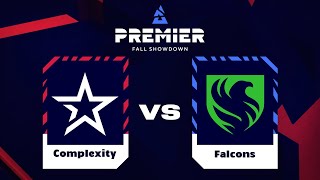 Complexity проти Falcons  BLAST Premier Fall Showdown 2024 [upl. by Arakahs466]