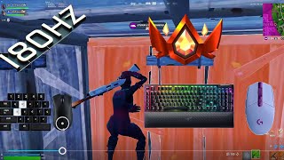 Razer Green by Akira BlackWidow Elite ASMR 🎮Fortnite Ranked Reload 🔫SY ✨Gameplay 180FPS 🏆💥 [upl. by Shiller]