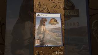 Unboxing Jurassic world evolution 2 for ps5 playstation jurassicworldevolution2 viralshorts [upl. by Doughty581]