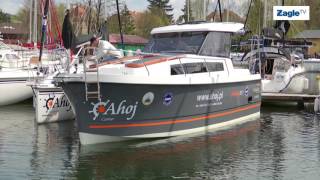 Jacht motorowy  houseboat Nexus Revo 870 test  stocznia Northman [upl. by Virgin]