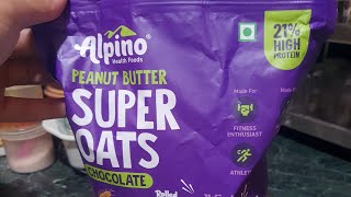 Alpino super oats review  Alpino oats review  High protein oats review review oats alpino [upl. by Aicenad]