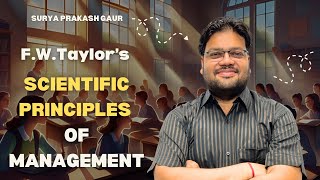 Scientific Principles of Management  Class 12 Business Studies By Surya Prakash Gaur  CBSE  RBSE [upl. by Nannaihr]