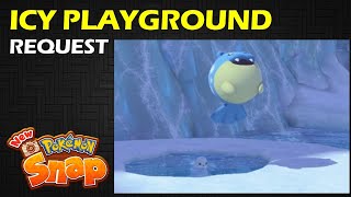 Icy Playground Spheal 4 Star Request  New Pokemon Snap Guide amp Walkthrough [upl. by Ynatil]