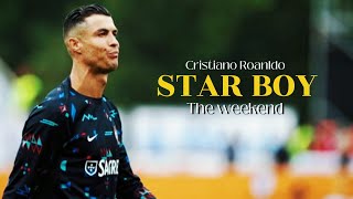 Cristiano Ronaldo Star boy edit  Manchester United nostalgic clips goals and assist  4K [upl. by Anirtik]