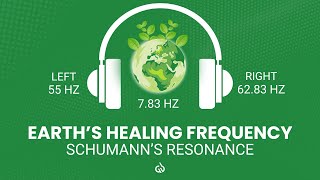 Earths Healing Frequency 783 Hz Schumann Resonance Binaural Beats [upl. by Ahar]