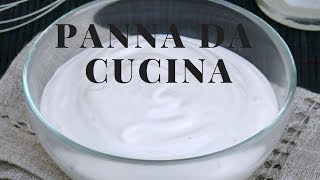 Panna da cucina fatta con Bimby e Minipimer [upl. by Ruhnke]