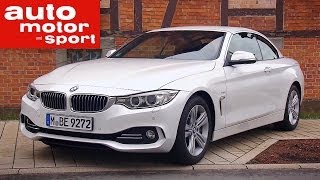 Fahrbericht BMW 435i Cabrio [upl. by Sirromed542]