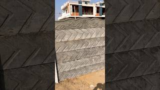 New design and quality work in Precast compound boundary wall with installationprecastboundarywall [upl. by Maxama]