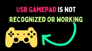 How to Fix USB Gamepad Is Not Recognized or Working in Windows 11 [upl. by Schoening530]