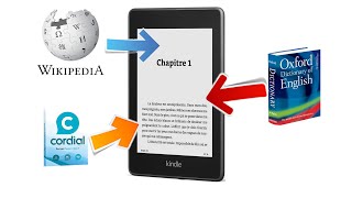 Dictionnaire Kindle  utilisation traduction Wikipedia etc [upl. by Colin616]