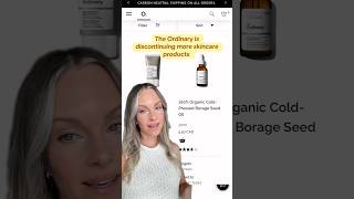 OMG THE ORDINARY IS CANCELLING MORE SKINCARE PRODUCTS shorts [upl. by Arndt]