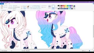 【MLP SPEEDPAINT】 New Oc and New CHANNEL Dayrie Stterne [upl. by Lleddaw371]