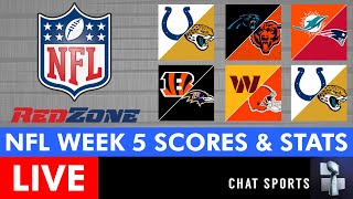 NFL Week 5 RedZone Live Streaming Scoreboard Highlights Scores Stats News amp Analysis [upl. by Macdermot]