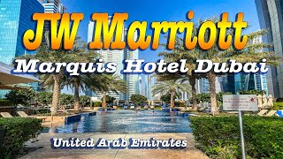 JW Marriott Marquis Dubai⭐5 Star Hotel Tour [upl. by Ethelind]