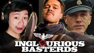 Inglourious Basterds 2009 MOVIE  REACTION FIRST TIME WATCHING [upl. by Weinberg]