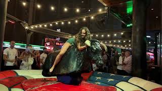 Worth Watching 😂 Benidorm Bull Ride Gone Wrong Epic Fail Mechanical Bull Spain september 2024 4K [upl. by Notsirhc656]