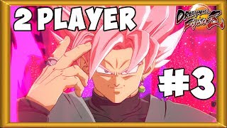 Dragon Ball FighterZ 2 Player Gameplay  3v3 All Random  PS4 local multiplayer battle 3 [upl. by Malkah]