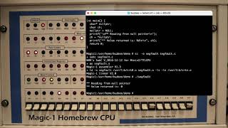 Magic1 HomebrewCPU Fun with Segfaults [upl. by Fulmer]