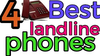 Best corded landline phones in india  Best landline phones 2021 for bsnl broadband [upl. by Blood]