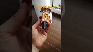 SMILESLOW nie żyje 😭 Zniszczona figurka z papieru minecraft papercraft smileslow [upl. by Ajak]