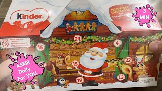 Kinder Advent Calendar ❤️  ASMR  Satisfying Video  Preview [upl. by Harwin671]