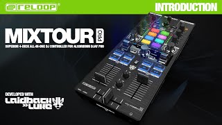 Reloop Mixtour Pro X Laidback Luke  Portable Performance AllInOne DJ Controller Introduction [upl. by Dorian34]