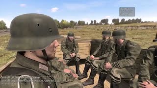 Iron Front Liberation 1944Story German Wehrmacht01Soldiers training amp first Combat missionEN [upl. by Montanez]