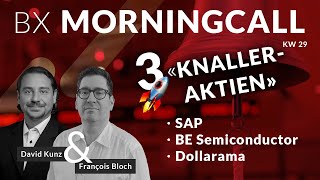 3 KnallerAktien im BX Musterportfolio📈 SAP BE Semiconductor Dollarama mit François Bloch [upl. by Babs]