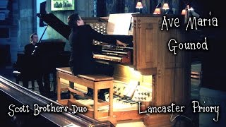 AVE MARIA MEDITATION  GOUNOD  SCOTT BROTHERS DUO  PIANO amp ORGAN [upl. by Papageno]