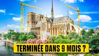 NotreDame de Paris  Où en est le chantier [upl. by Allegra]