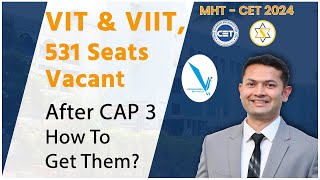 VIT amp VIIT Engineering College Pune  Non CAP Rounds  Personal Counseling  MHT CET 2024 vitpune [upl. by Ranee]