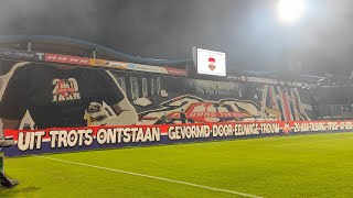 Willem II  Cambuur 🇳🇱 Tilburg Tifosi 20 jaar 020224 Jubileum Vuurwerk Spandoek Sfeer Supporters [upl. by Sanderson]