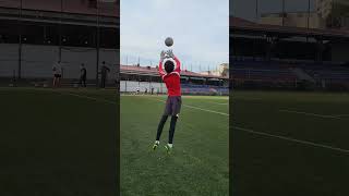 Goalkeeper practice football soccer goalkeeper futbol skills [upl. by Noiz]