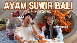 MASAK AYAM SUWIR DI KOREA HBIS Rp 600ribu [upl. by Enilrem840]