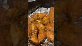 Crispy Air Fryer Wings 🍗 food recipe cooking airfryer shorts yummy [upl. by Velleman733]