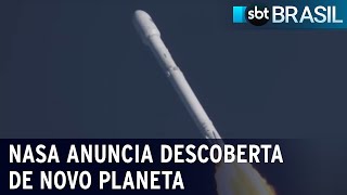 Nasa anuncia descoberta de novo planeta  SBT Brasil 120123 [upl. by Kolnos]